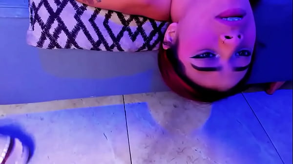 Throat destruction in various positions of this Venezuelan Latina girl