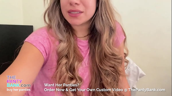 Thick Latina Amateur i9yo Fucks Her Pink Pussy While Dirty Talking | The Panty Bank