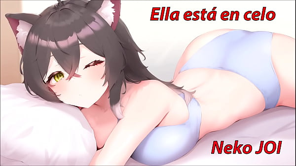 Horny furry kitten wants to fuck you all day, audio in Spanish.