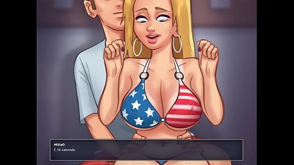 2D Porn Game, Summertime Saga special episode - scenes with Roxxy on the beach