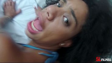 The black girl has b. for the whole night