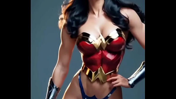 Wonder woman sexy AI anime