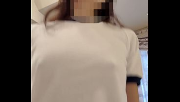 [Amateur personal shooting] Amateur housewife in gym clothes and bloomers and POV