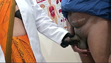 patient got SURPRISED doctor checking cock
