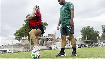 Korean vs Mexican Penalty Anal World Cup Soccer