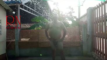 Master and Slave Maid. A Vintage Garden Sower Roleplay. o27