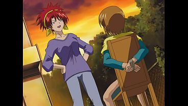 Trío hentai con pelirrojas cachondas