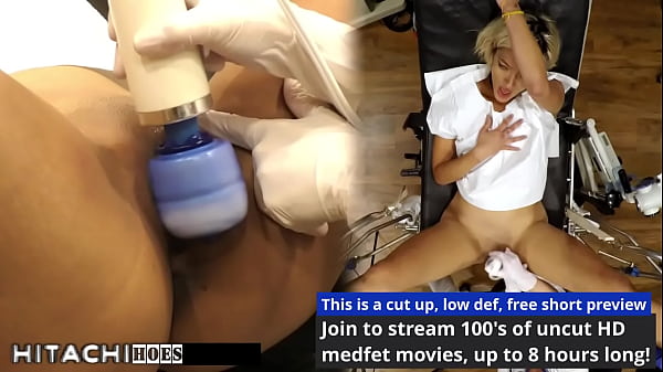 Sophomore Gets Mandatory Hitachi Orgasm From Doctor Tampa - Channy Crossfire