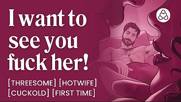 ASMR Audio Porn: First Time Hotwife Sharing with an Athletic Stranger MFM Threesome & Cuckold Erotic Audio Roleplay for Women