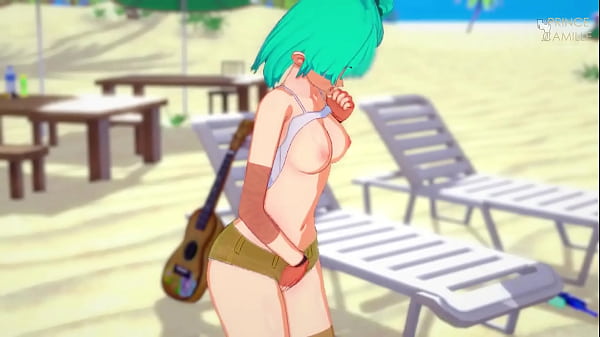 Una chica de anime es sorprendida masturbándose.