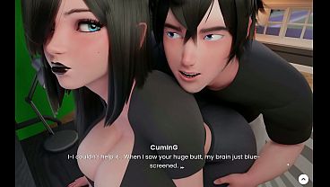 Mansion Days [ TABOO Hentai Game ] Ep.i6 DOGGYSTYLE FUCK my GOTH STEP SISTER !