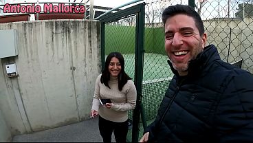 SIN CORTES - POV Pequeña zorra mexicana engaña a su novio - Detrás de escena