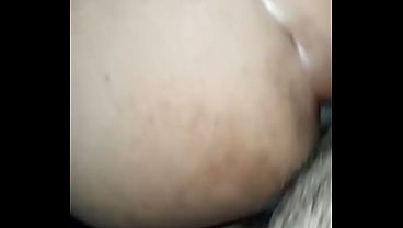 Homemade anal sex with a Mexican woman with a big butt