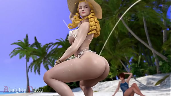 karin twerking en la playa gran culo