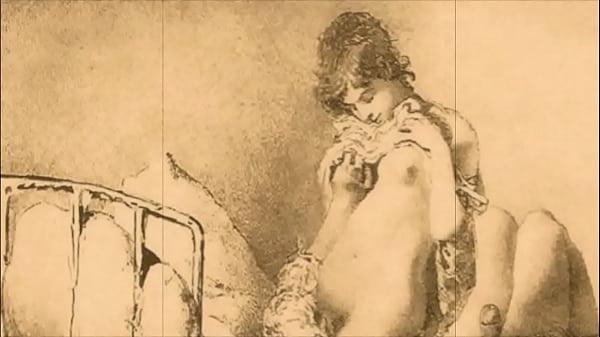ilustración erótica vintage