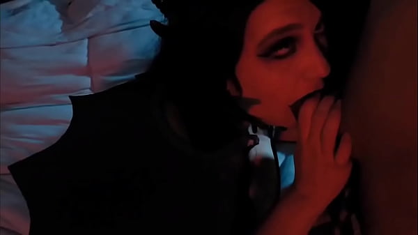 Súcubo necesita tu semen #succubus #nsfw #egirl #goth #devil #blowjob