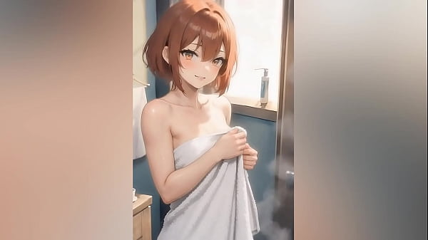 Akari fucks her boss in the office! - Anime - Spanish audio - ASMR