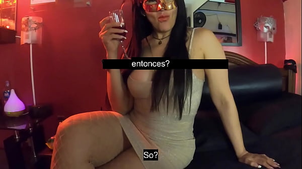 Mature Latina influencer is interviewed by a college wanker and gets all horny