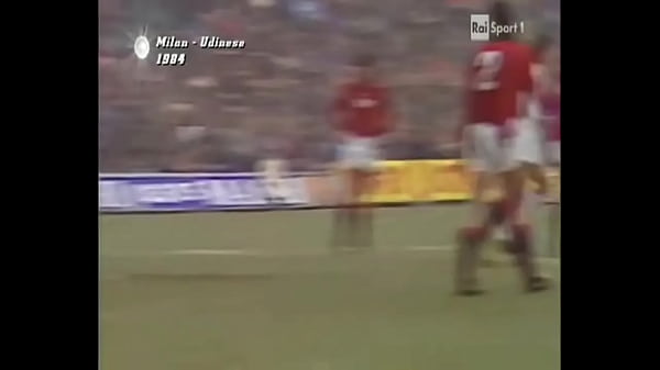 La chilena de Zico en el partido Milán-Udinese (enero de i984)