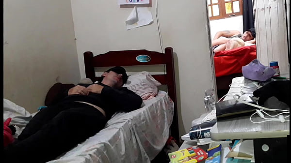 Unfaithful wife fucks her lover behind her cuckold's back