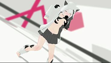 Azumaim Loki Hentai MMD eD Cabello Blanco (CLIP)