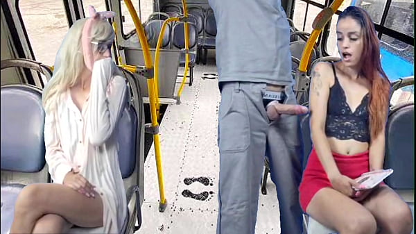 Encoxada on the bus worker took out his dick in public!