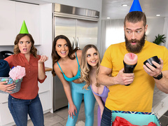 Smashing My Hot Lesbian Roommates With Codi Vore and Nolina Nyx - Brazzers Exxtra HD