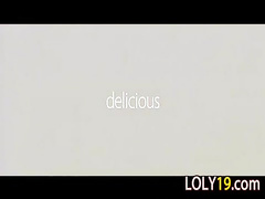 brunette shows delicious masturbation