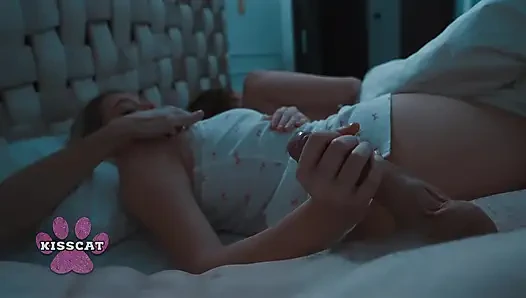 Will Step Dad Fuck and Cum Inside Step Jessie Ames in Share Bed While Step ?
