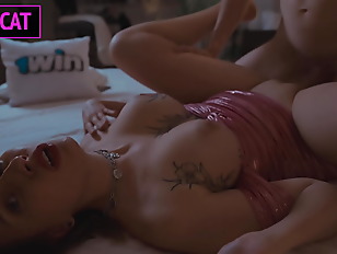 Step sister came to step brother&#'s room after party to share bed and hot night fuck