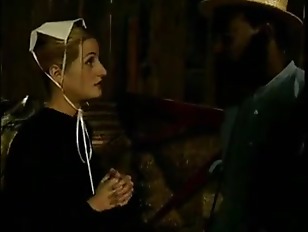 Vintage interracial fuck in a shed