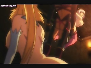 Anime gets screwed by massive cock