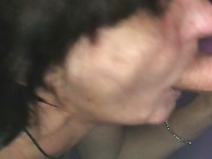 Grandma Tries Her Hardest To Deepthroat Huge Cock