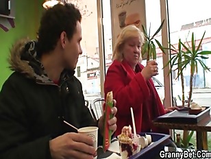Cock hungry grandma is pounded